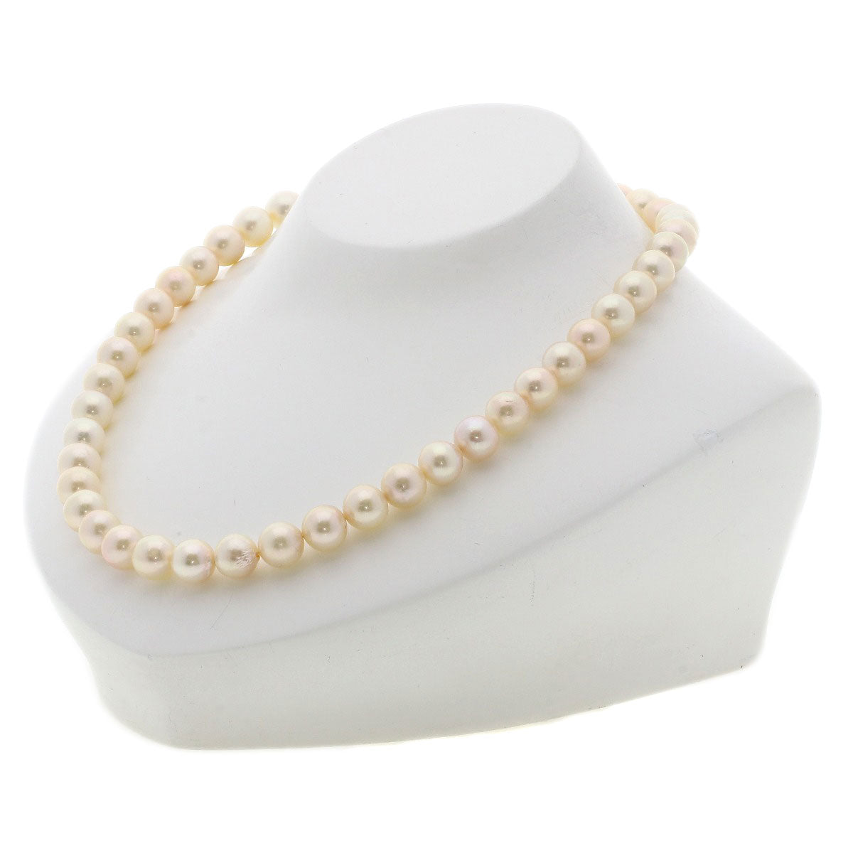 Pearl Pearl Necklace Silver  53.3g　Ladies