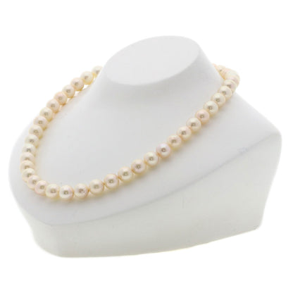 Pearl Pearl Necklace Silver  53.3g　Ladies