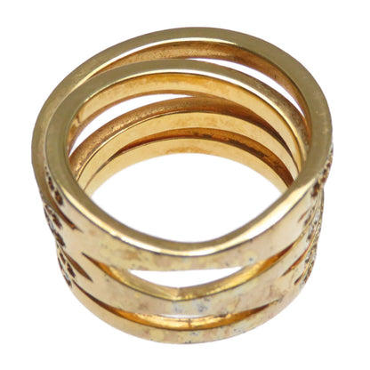 2 piece ring set with Swarovski Brooch Coral 10.3g　Ladies