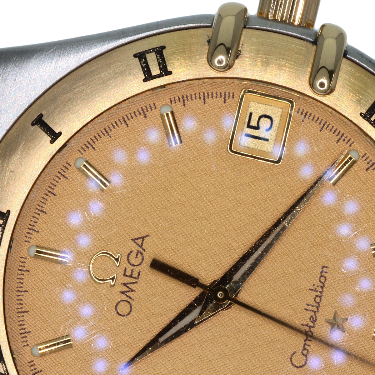 OMEGA Constellation Watches 1212-10 Stainless Steel/SSxK18YG mens