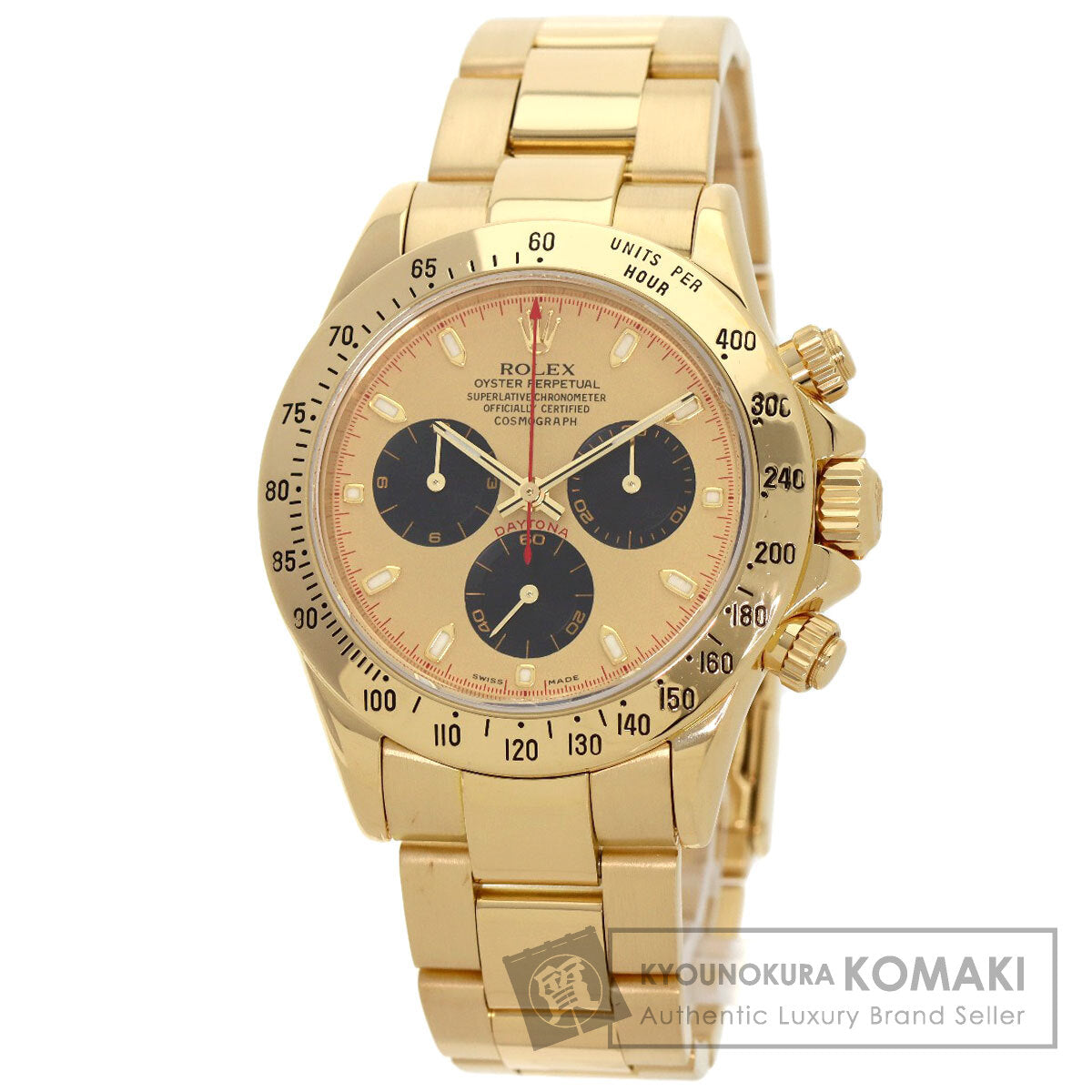 ROLEX Cosmograph Daytona Watches 116528 K18 Yellow Gold/18K Yellow Gold mens