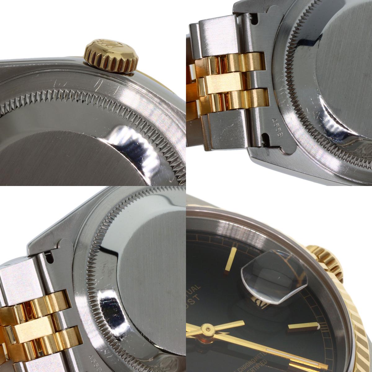 ROLEX Datejust Watches 16233 Stainless Steel/SSxK18YG mens