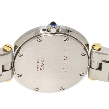 CARTIER Santos Round SM Watches  Stainless Steel/SSxK18YG Ladies