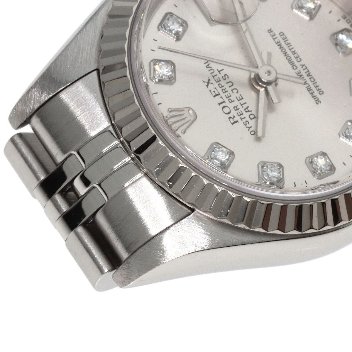 ROLEX DATEJUST 10P Diamond Watches 79174G Stainless Steel/Stainless Steel Ladies