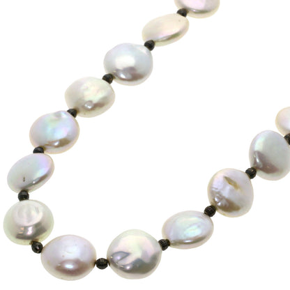 Freshwater Pearl Pearl Necklace Silver 57.8g　Ladies