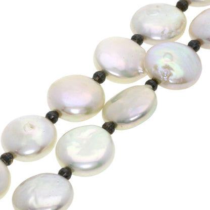 Freshwater Pearl Pearl Necklace Silver 57.8g　Ladies