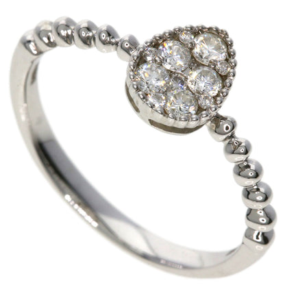 0.25ct Diamond Ring K18 White Gold  1.8g　Ladies