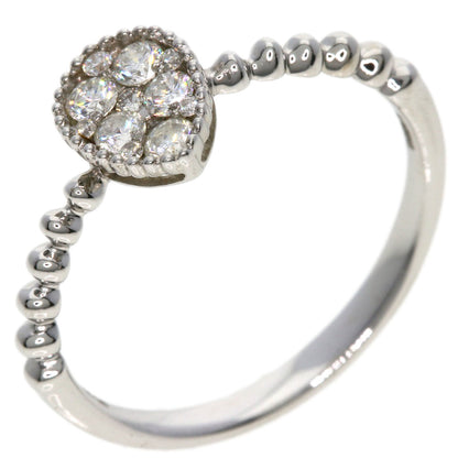 0.25ct Diamond Ring K18 White Gold  1.8g　Ladies