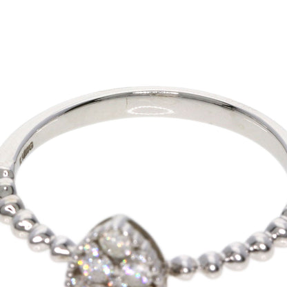 0.25ct Diamond Ring K18 White Gold  1.8g　Ladies