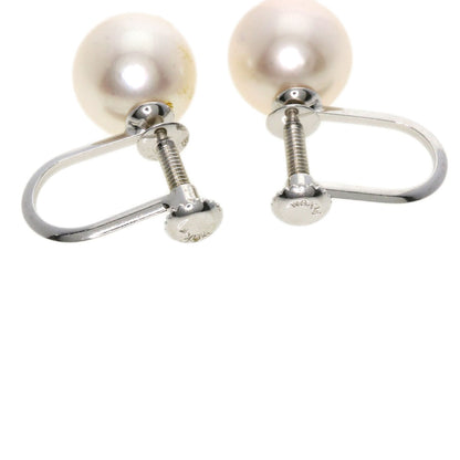 Akoya pearl Pearl Earring K14 White Gold  g　Ladies