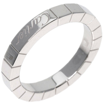 CARTIER   Ring Laniere # 49 K18 White Gold Ladies