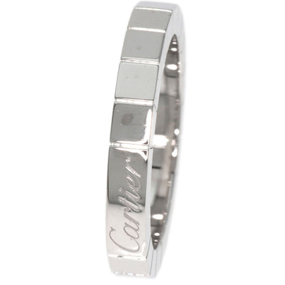 CARTIER   Ring Laniere # 49 K18 White Gold Ladies