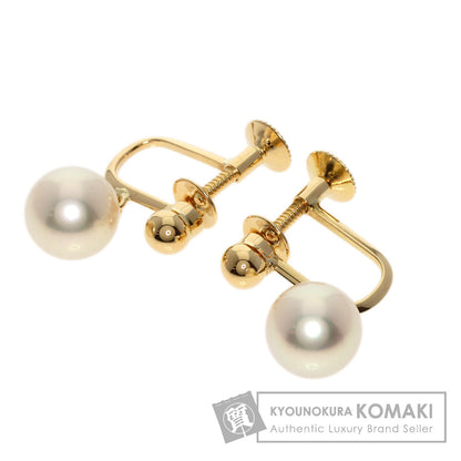 TASAKI   Earring Akoya pearl Pearl K18 Yellow Gold Ladies