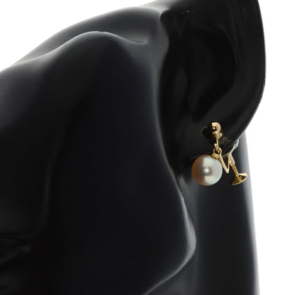 TASAKI   Earring Akoya pearl Pearl K18 Yellow Gold Ladies