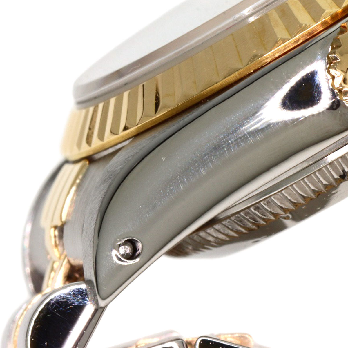ROLEX DATEJUST 10P Diamond Watches 69173G Stainless Steel/SSxK18YG Ladies