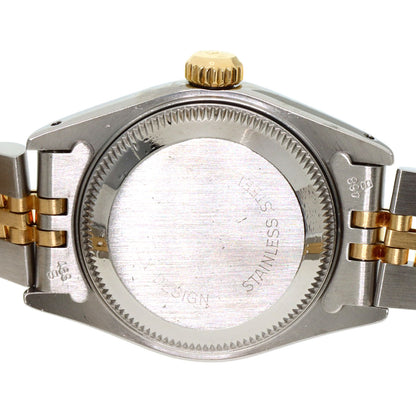 ROLEX DATEJUST 10P Diamond Watches 69173G Stainless Steel/SSxK18YG Ladies