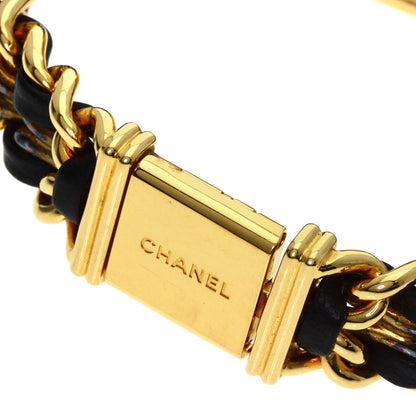 CHANEL Premiere Watches H0001 Gold Plated/GPxLeather Ladies