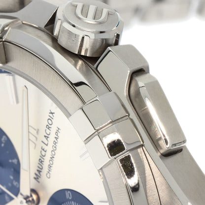 MAURICE LACROIX Icon Chronograph Watches AI1018 Stainless Steel/Stainless Steel mens