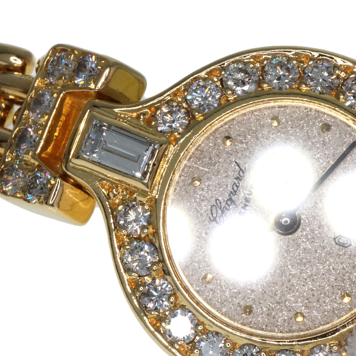 Chopard Bucket diamond Watches 104617 K18 Yellow Gold/18K Yellow Gold Ladies