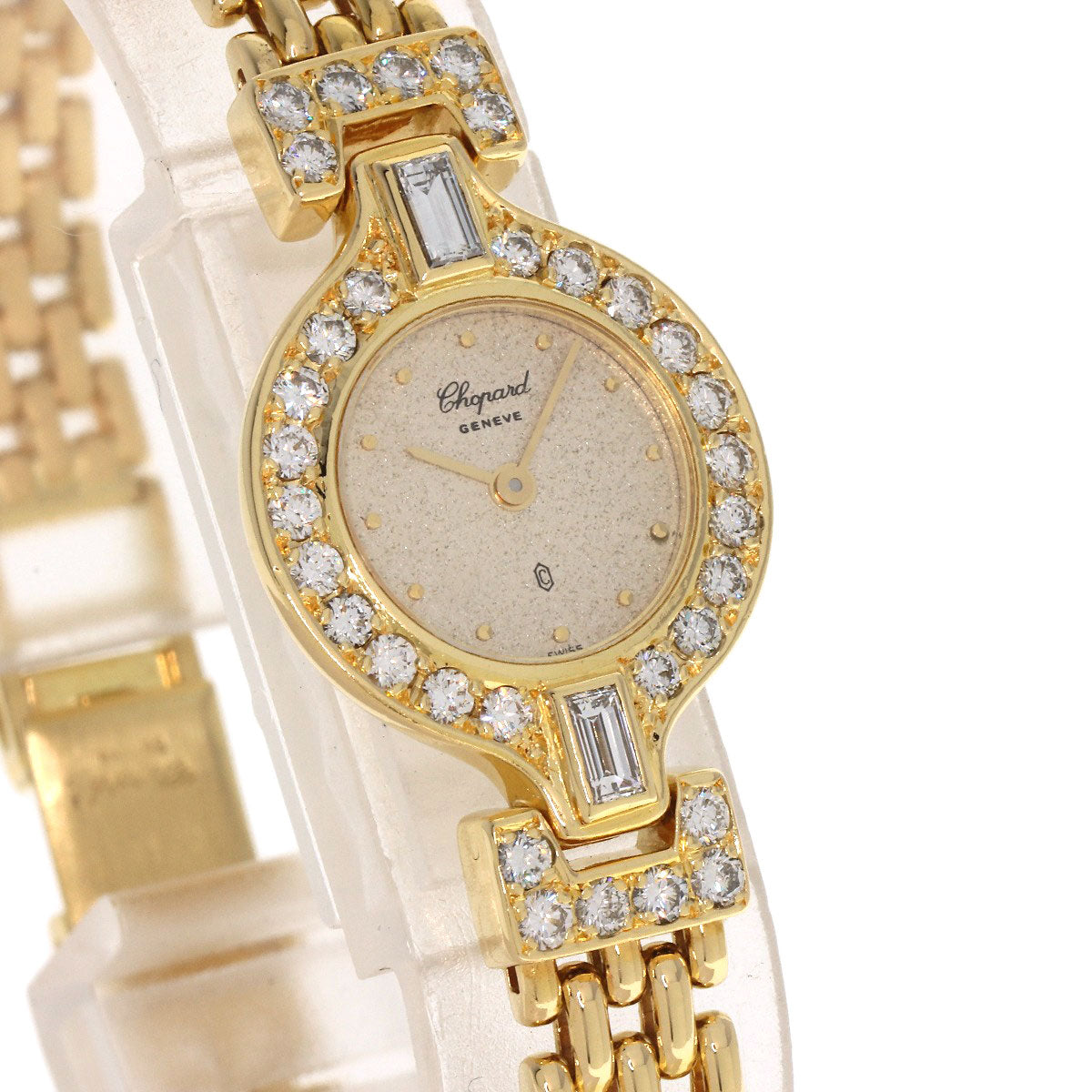 Chopard Bucket diamond Watches 104617 K18 Yellow Gold/18K Yellow Gold Ladies