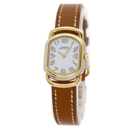 HERMES Rally Watches  Stainless Steel/Leather Ladies