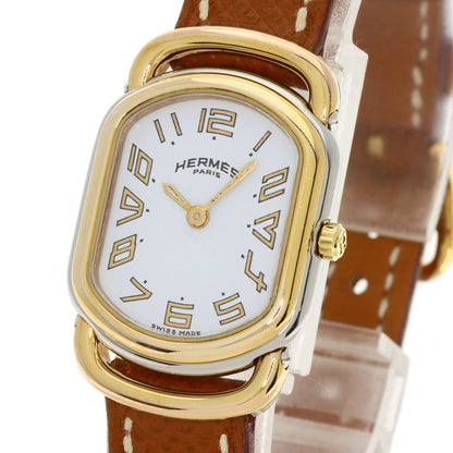 HERMES Rally Watches  Stainless Steel/Leather Ladies