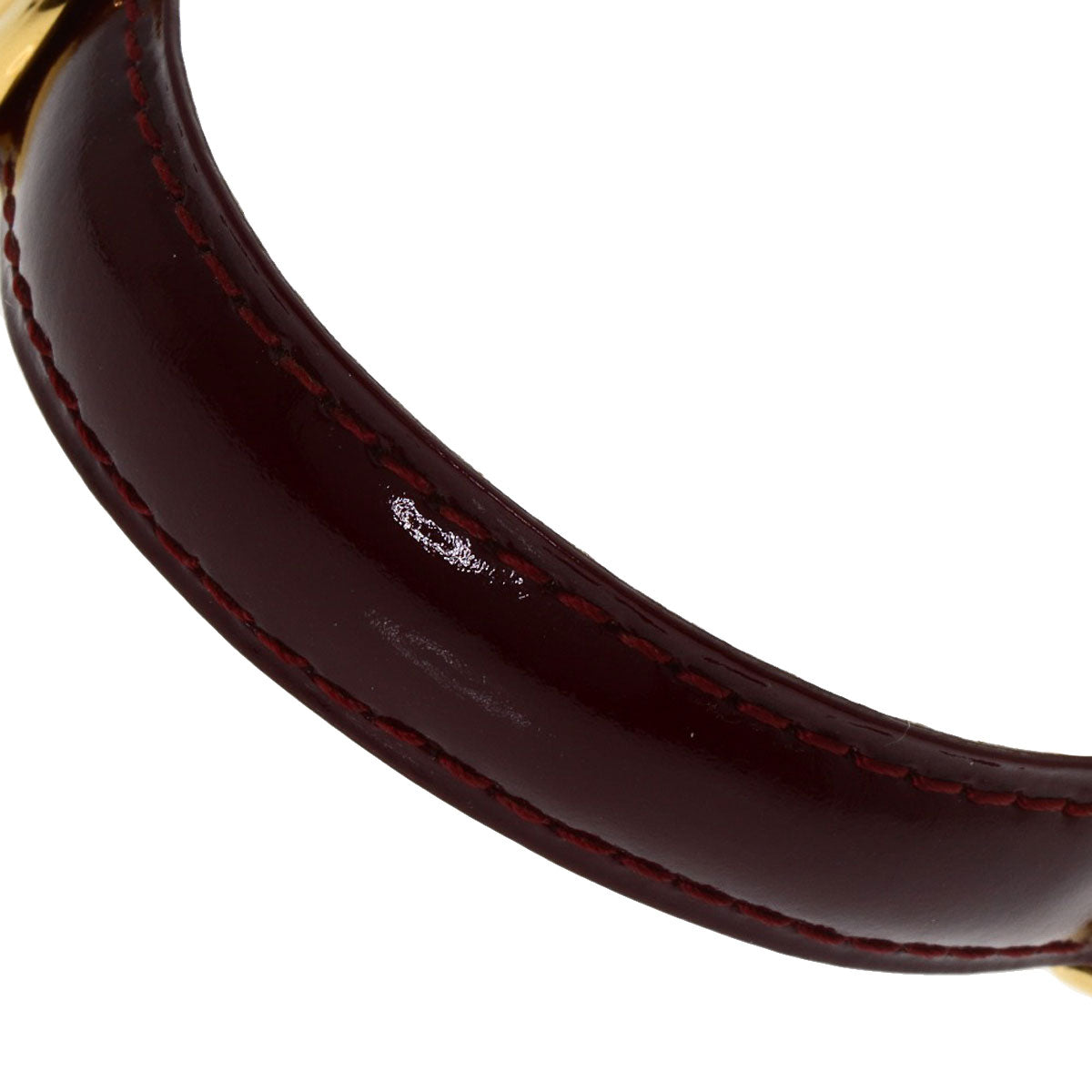 CARTIER Must Trinity ー Watches W1010644 Gold Plated/Leather Ladies