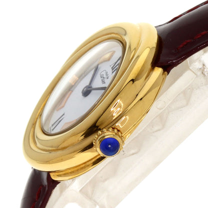 CARTIER Must Trinity ー Watches W1010644 Gold Plated/Leather Ladies