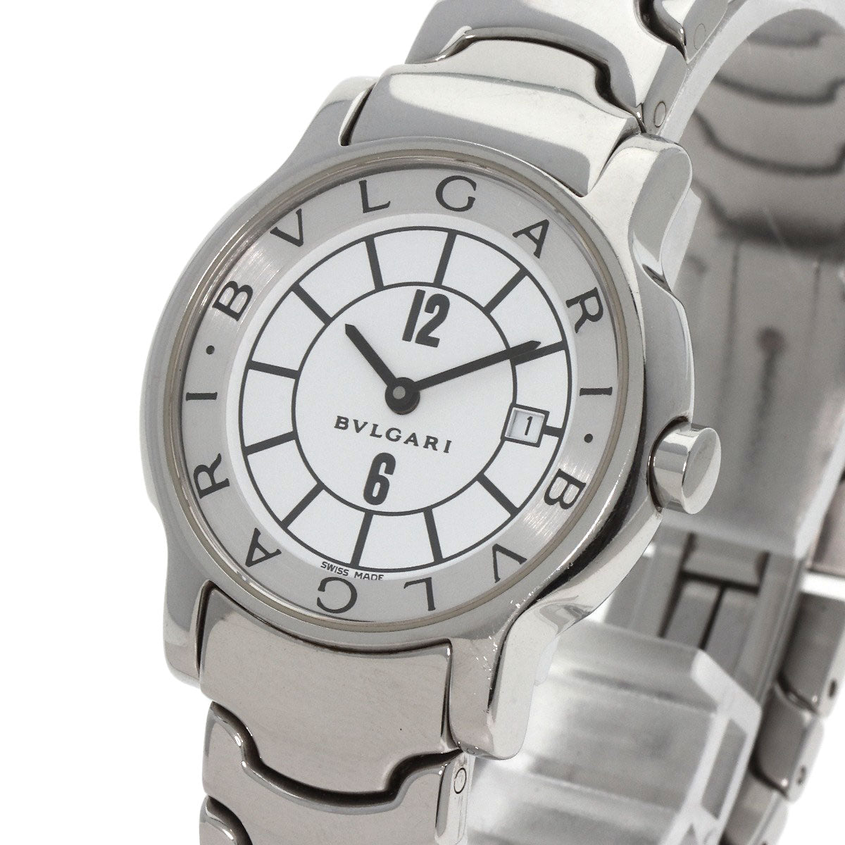 BVLGARI Solo tempo Watches ST29S Stainless Steel/Stainless Steel Ladies