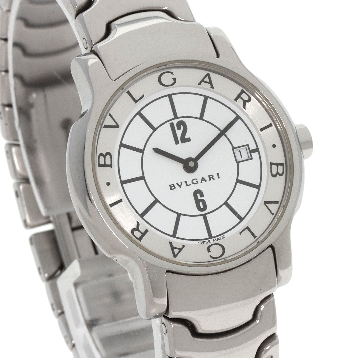 BVLGARI Solo tempo Watches ST29S Stainless Steel/Stainless Steel Ladies