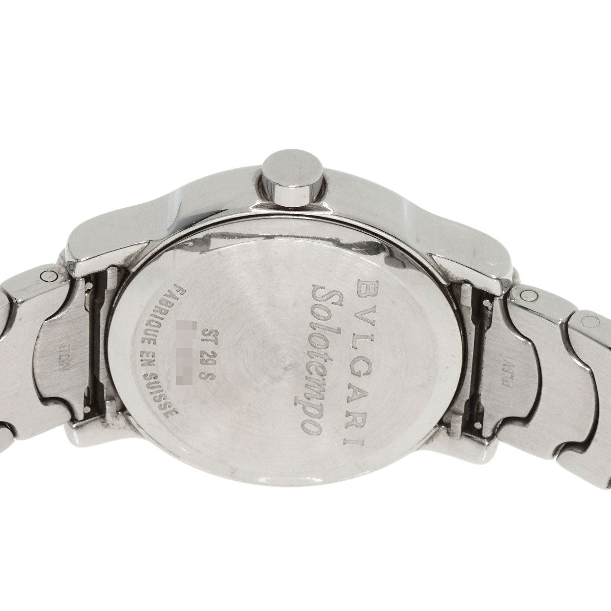 BVLGARI Solo tempo Watches ST29S Stainless Steel/Stainless Steel Ladies