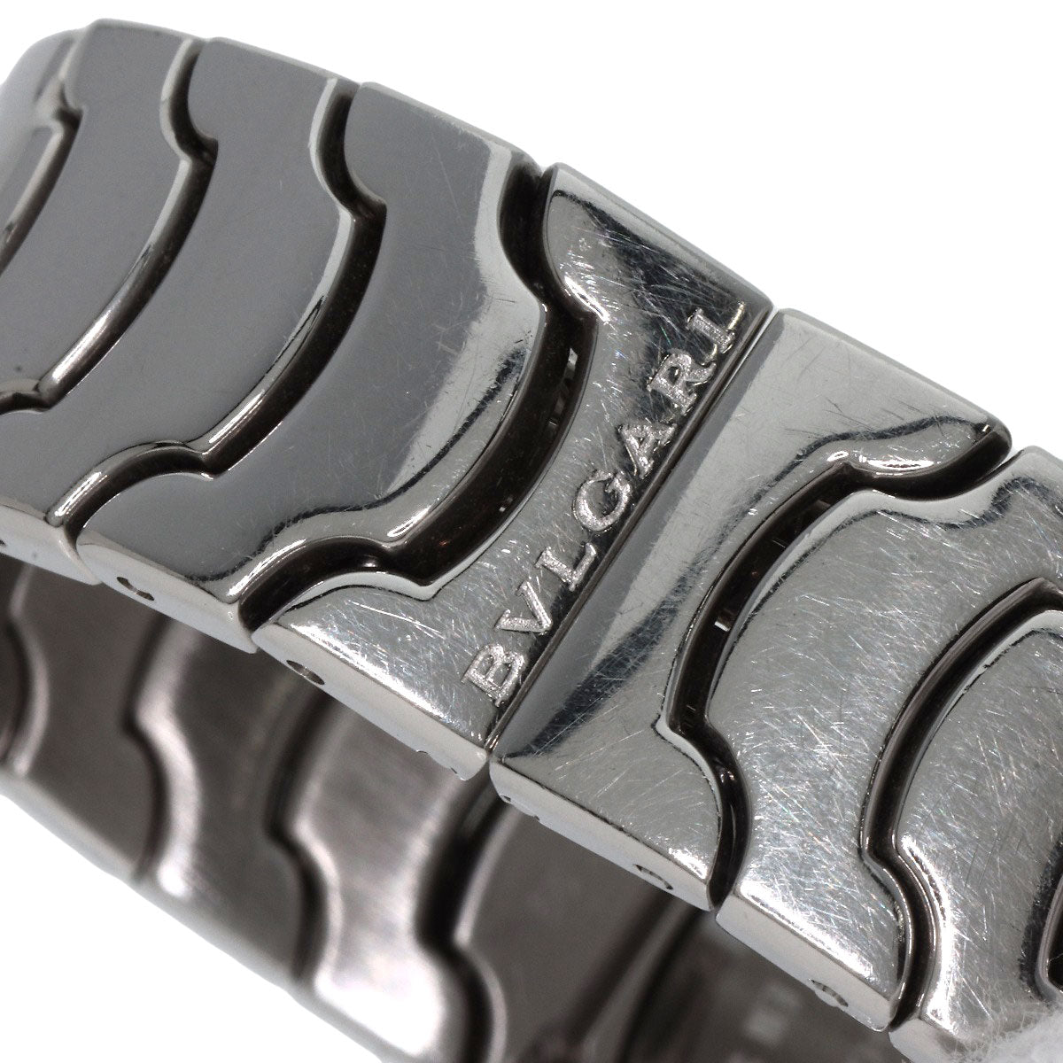 BVLGARI Solotempo Black Watches ST29S Stainless Steel/Stainless Steel Ladies