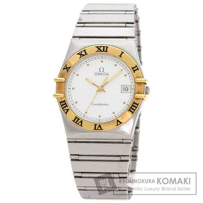 オメガ コンステレーション フラットベゼル 腕時計 ステンレススチール/SS/K18YG メンズ 【中古】【OMEGA】