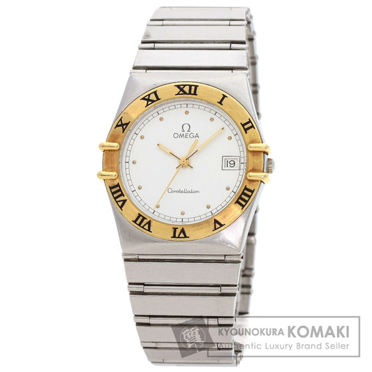OMEGA Constellation flat bezel Watches Stainless Steel/Stainless Steel mens