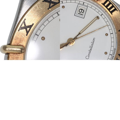 OMEGA Constellation flat bezel Watches Stainless Steel/Stainless Steel mens