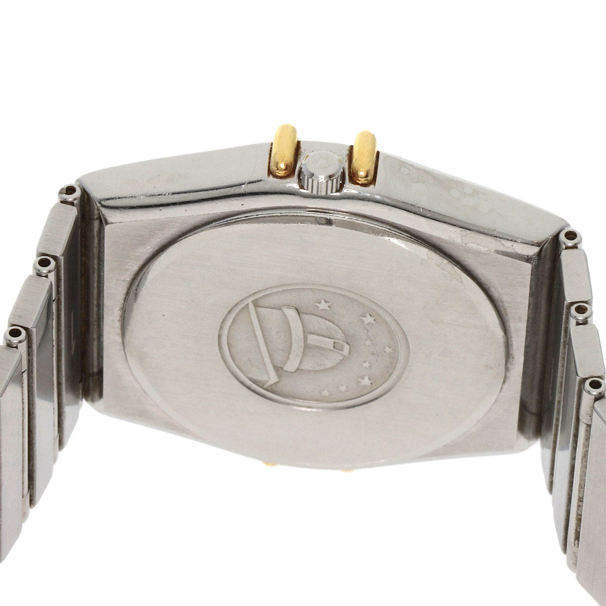 OMEGA Constellation flat bezel Watches Stainless Steel/Stainless Steel mens