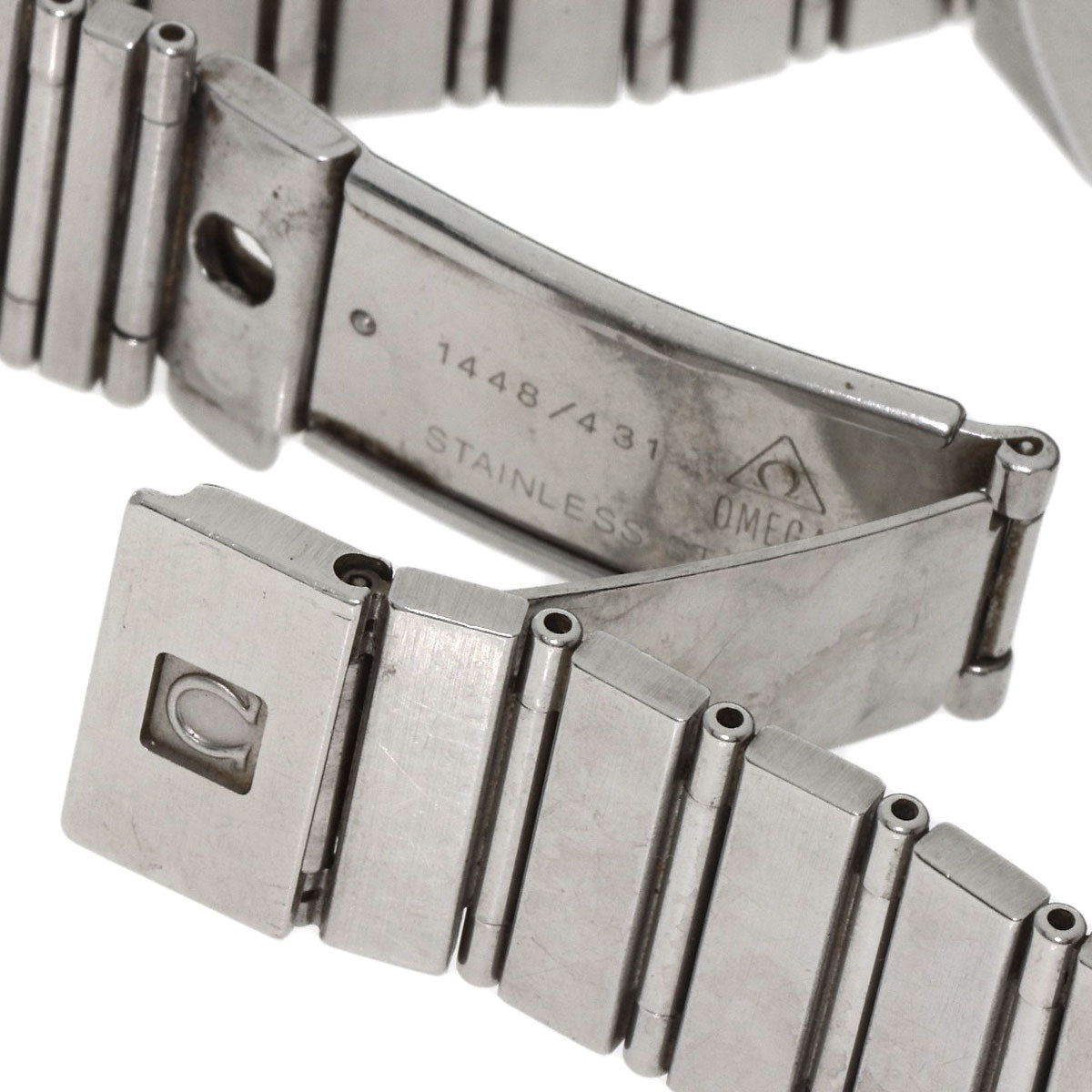 OMEGA Constellation flat bezel Watches Stainless Steel/Stainless Steel mens