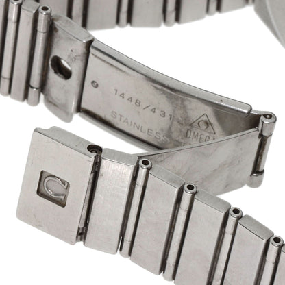 OMEGA Constellation flat bezel Watches Stainless Steel/Stainless Steel mens