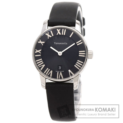 TIFFANY&Co. Atlas Dome Watches Z1830.11.10A10A52A Stainless Steel/Leather Ladies