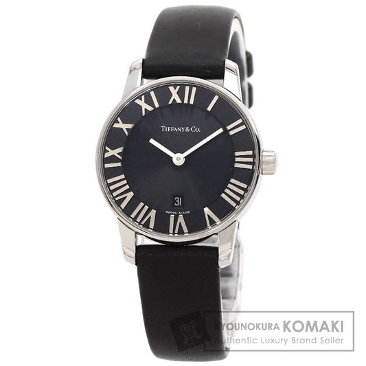 TIFFANY&Co. Atlas Dome Watches Z1830.11.10A10A52A Stainless Steel/Leather Ladies