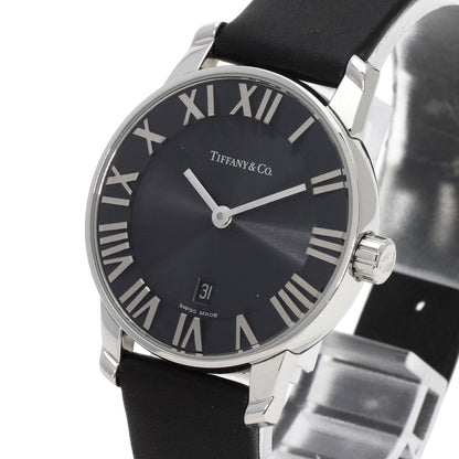 TIFFANY&Co. Atlas Dome Watches Z1830.11.10A10A52A Stainless Steel/Leather Ladies