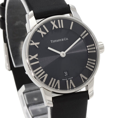 TIFFANY&Co. Atlas Dome Watches Z1830.11.10A10A52A Stainless Steel/Leather Ladies
