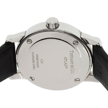 TIFFANY&Co. Atlas Dome Watches Z1830.11.10A10A52A Stainless Steel/Leather Ladies
