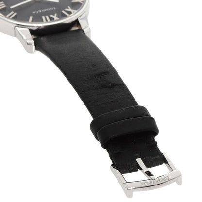 TIFFANY&Co. Atlas Dome Watches Z1830.11.10A10A52A Stainless Steel/Leather Ladies