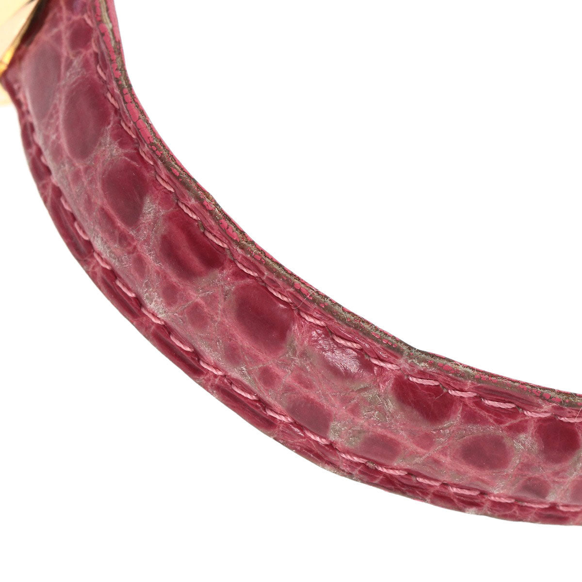 CARTIER Trinity Diamond Watches WG200351 K18 Pink Gold/Leather Ladies