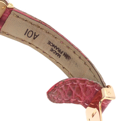 CARTIER Trinity Diamond Watches WG200351 K18 Pink Gold/Leather Ladies