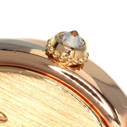 CARTIER Trinity Diamond Watches WG200351 K18 Pink Gold/Leather Ladies
