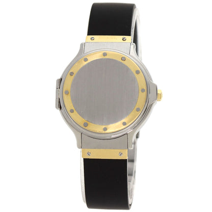 HUBLOT MDM Classic Hunter Case Watches Stainless Steel/Rubber Ladies