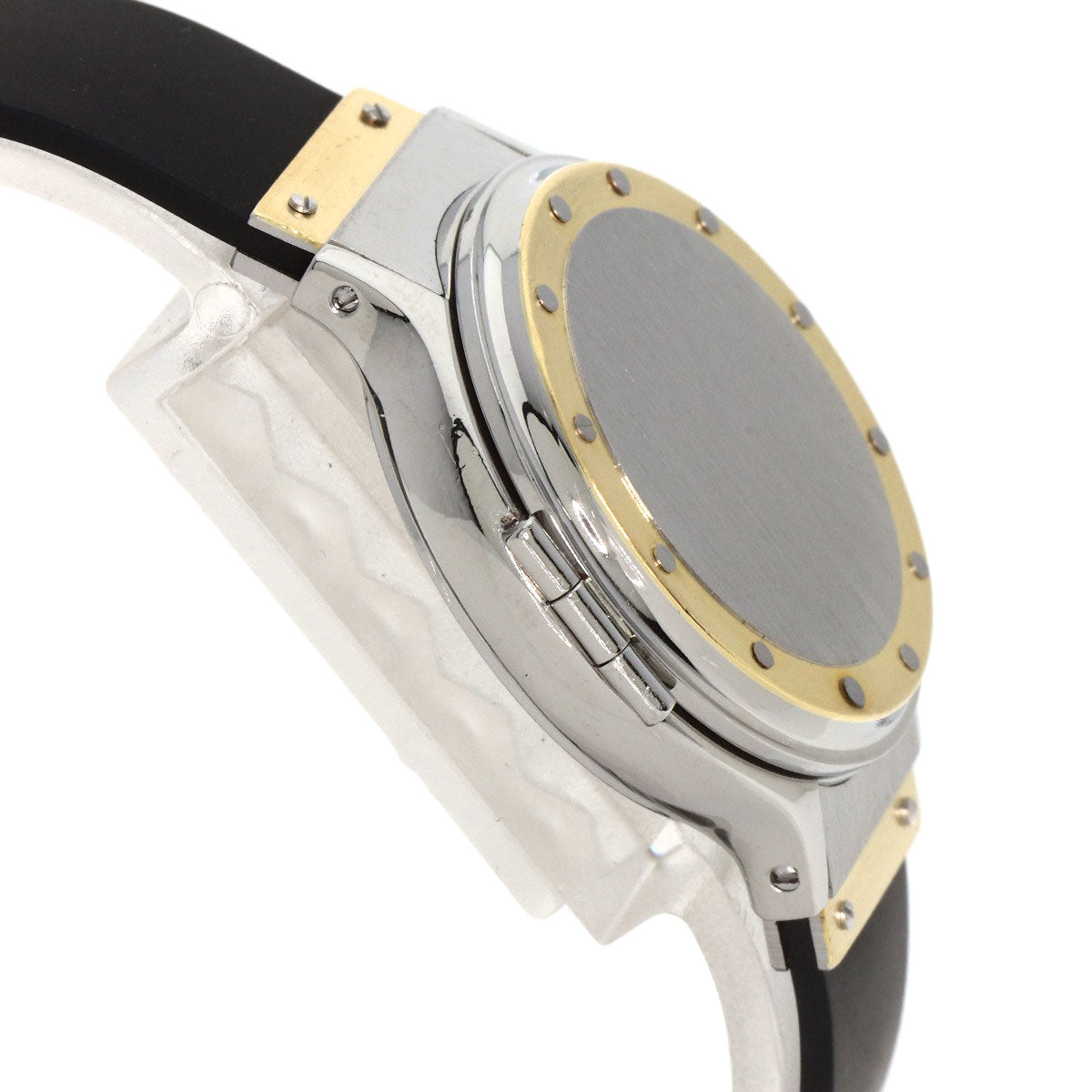 HUBLOT MDM Classic Hunter Case Watches Stainless Steel/Rubber Ladies