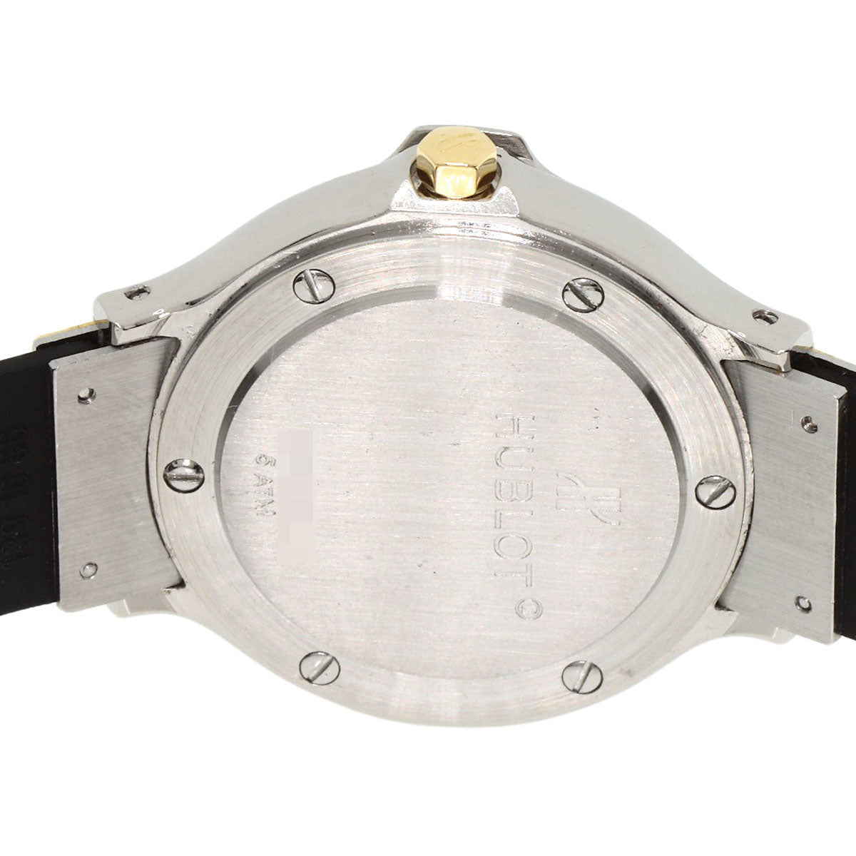 HUBLOT MDM Classic Hunter Case Watches Stainless Steel/Rubber Ladies